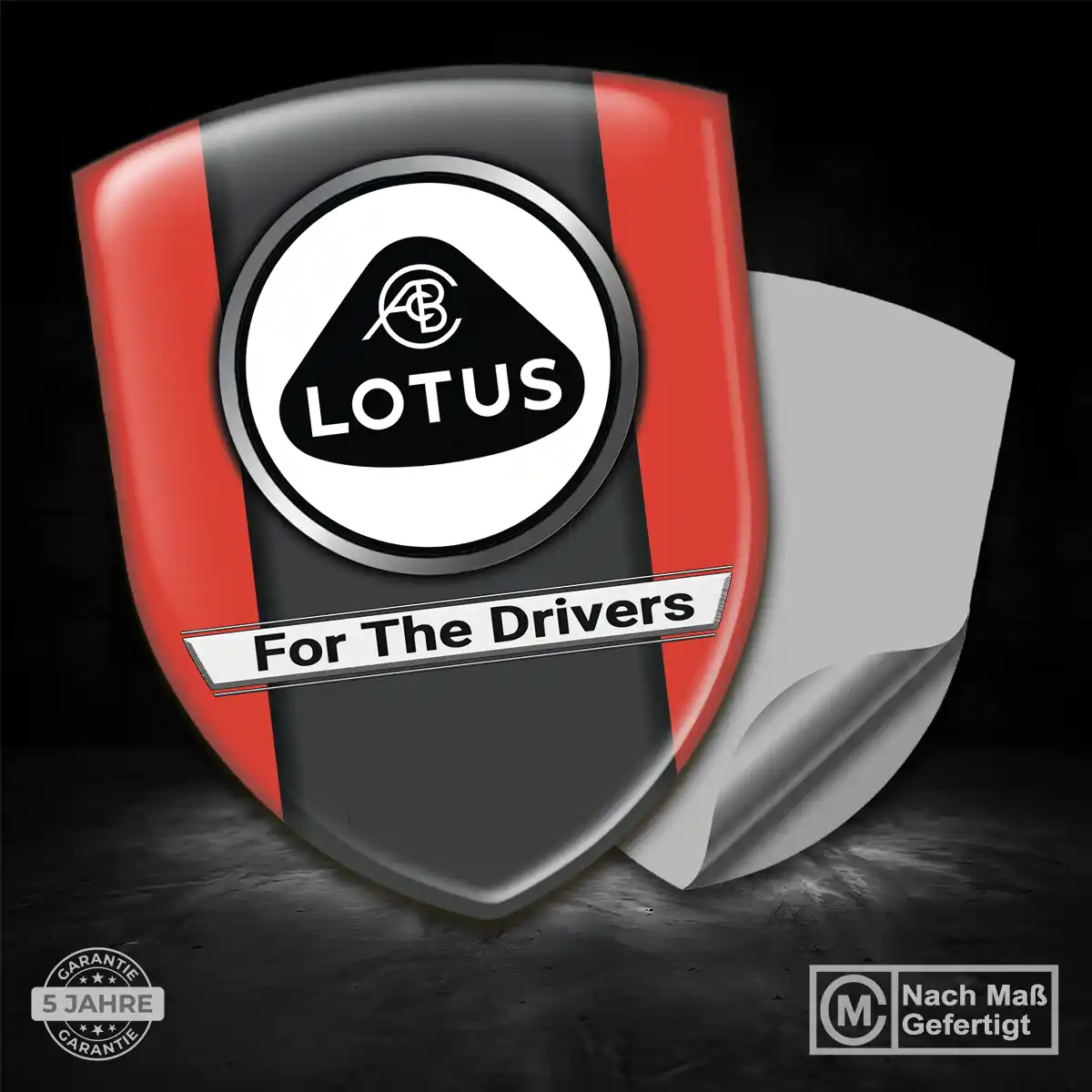 Lotus Silikon Aufkleber Auto Stilvolles Design