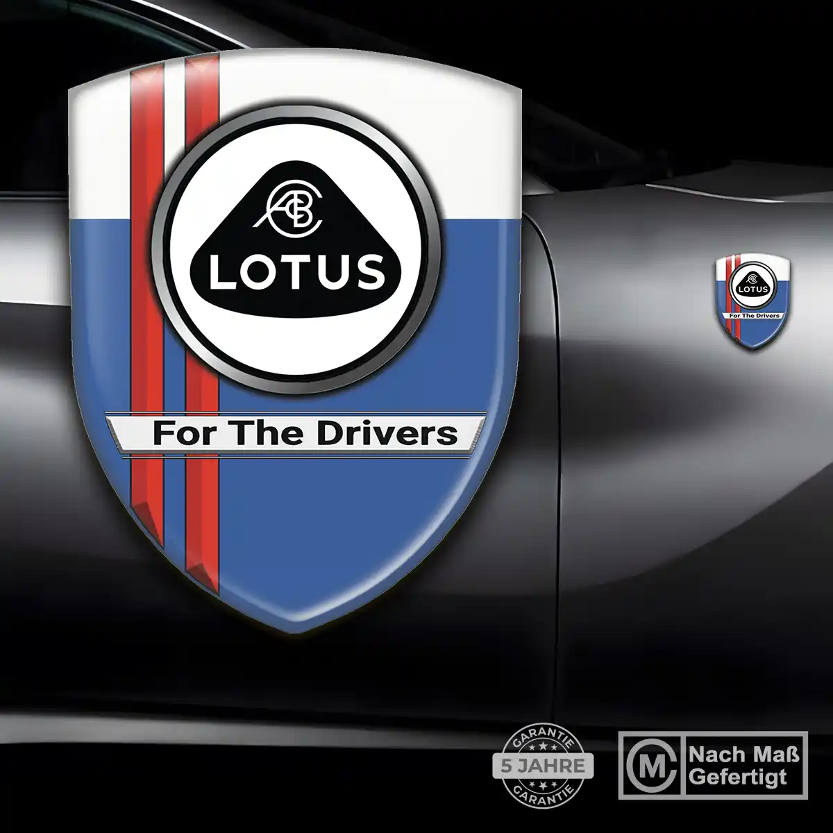 Lotus Silikon Aufkleber Auto Tuningfahrzeug