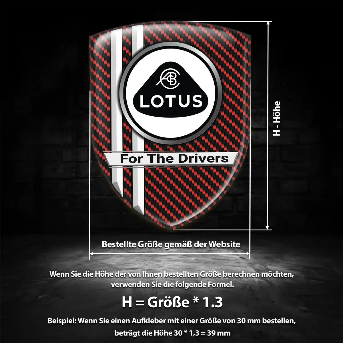 Lotus Silikon Aufkleber Elegantes Design