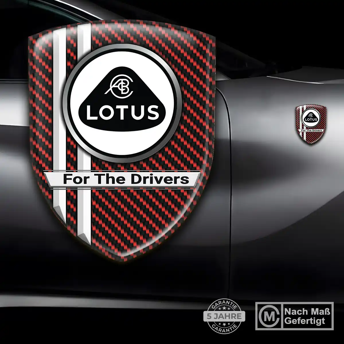 Lotus Silikon Aufkleber Elegantes Design