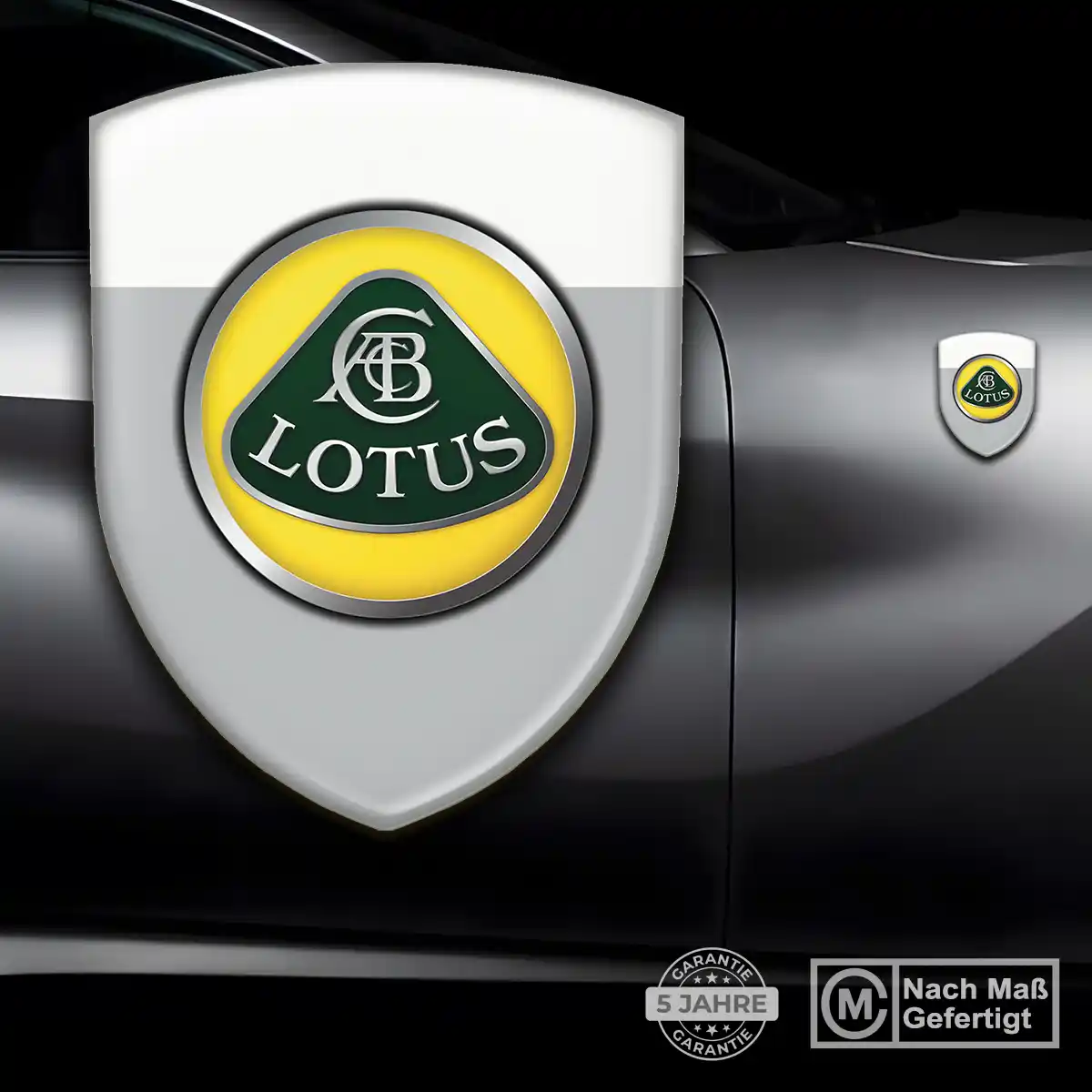 Lotus Silikon Aufkleber Embleme Anspruchsvolles Design