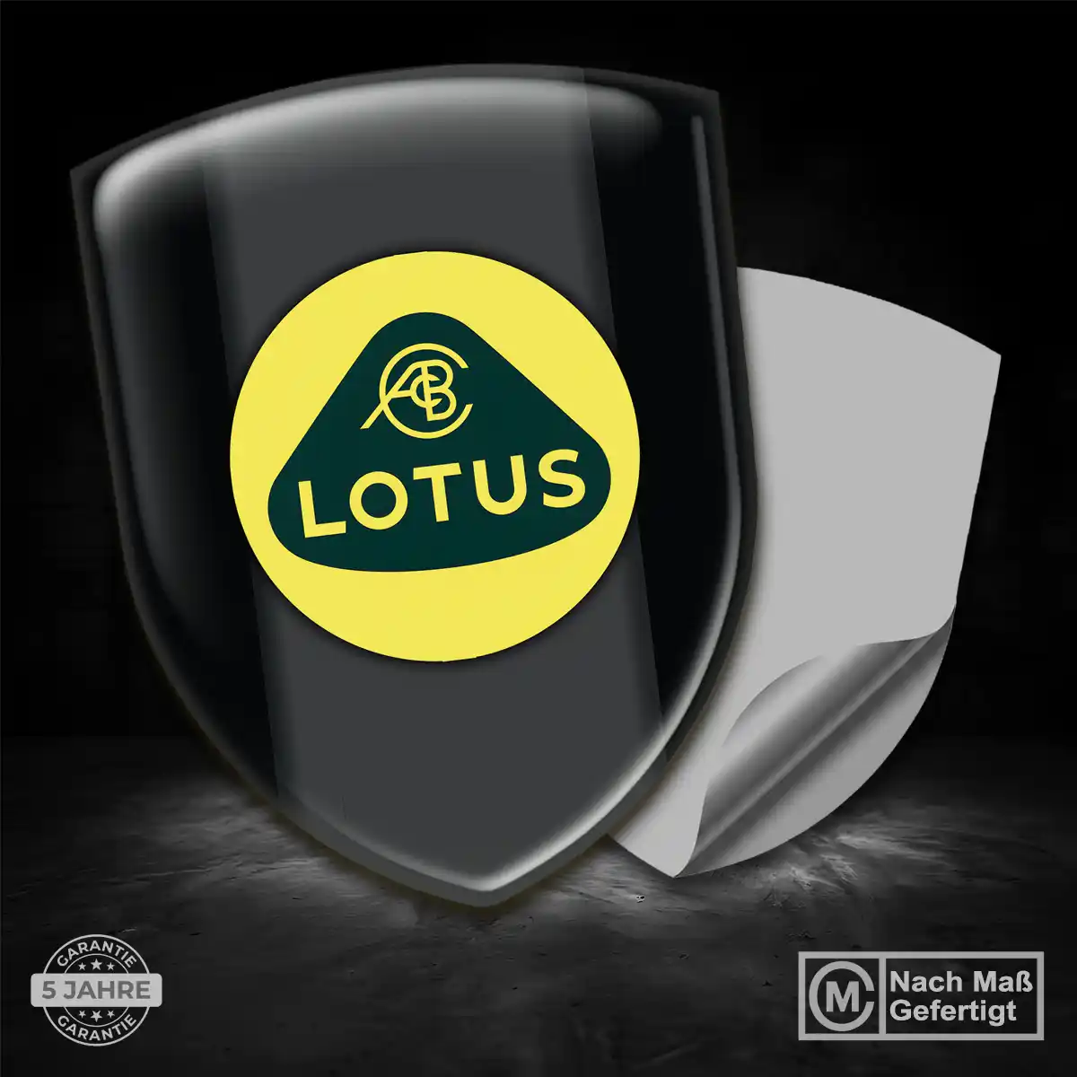 Lotus Silikon Aufkleber Embleme Auto Elegantes Design