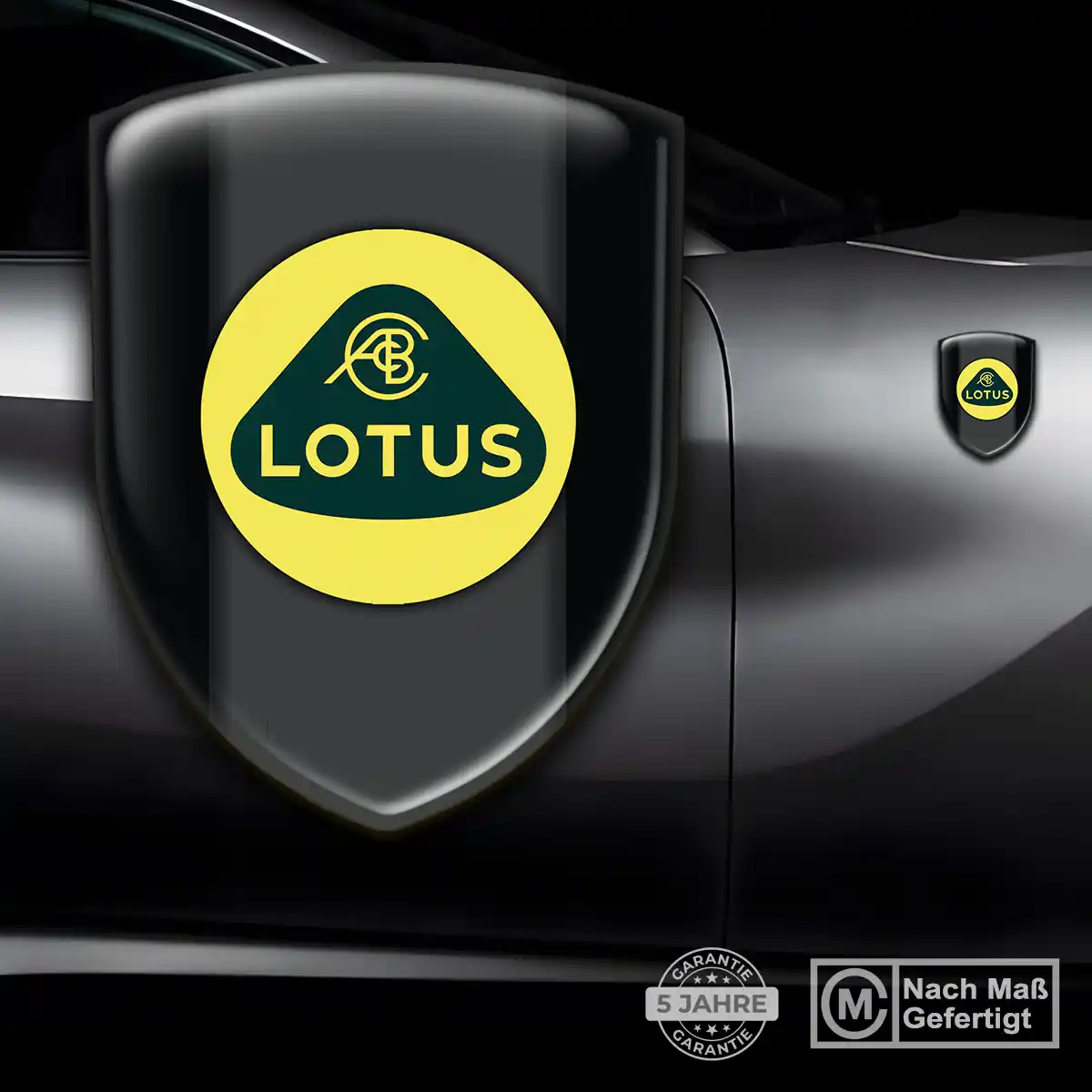 Lotus Silikon Aufkleber Embleme Auto Elegantes Design
