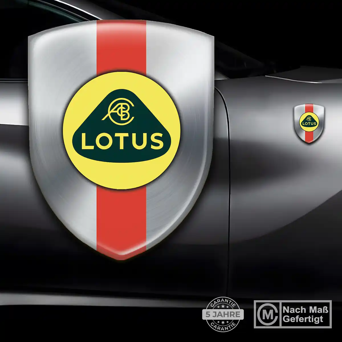 Lotus Silikon Aufkleber Embleme Auto Exterieurdesign