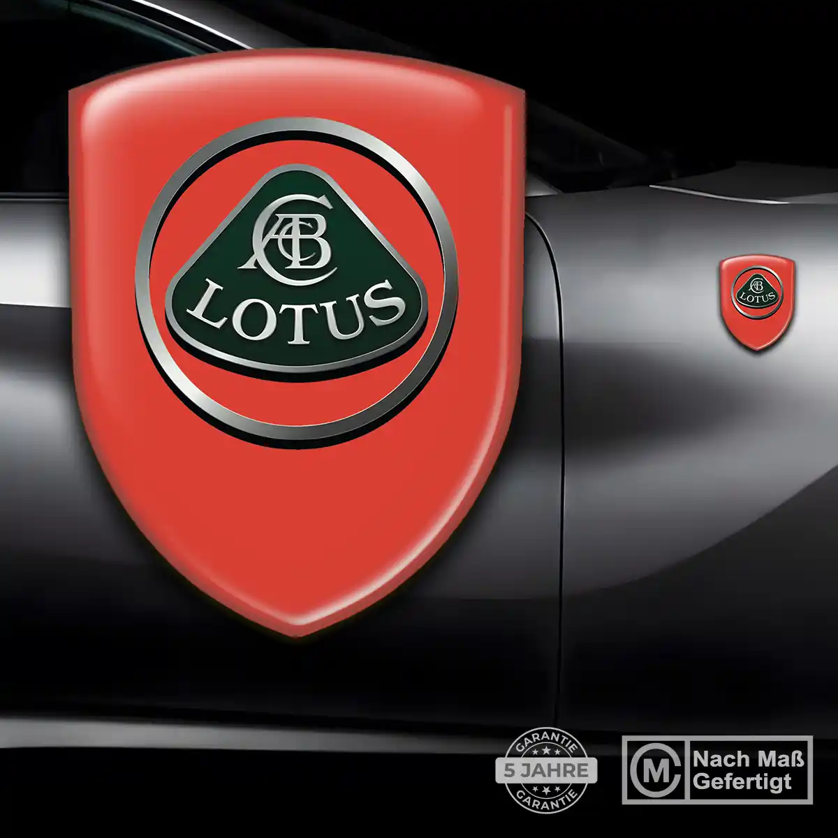 Lotus Silikon Aufkleber Embleme Auto Hochwertiges Harz