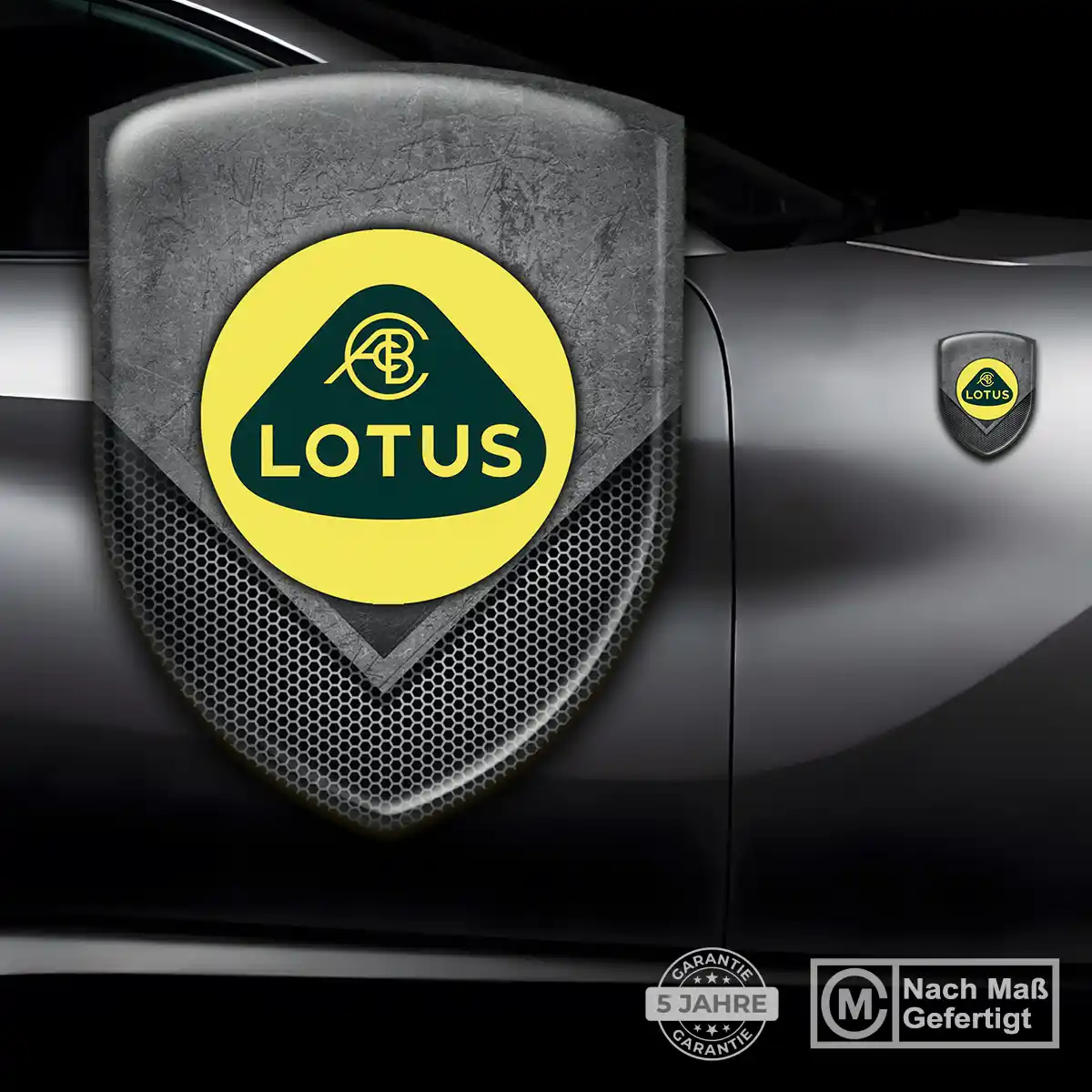 Lotus Silikon Aufkleber Embleme Auto Markenedition