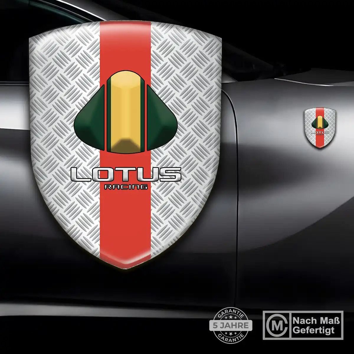Lotus Silikon Aufkleber Embleme Auto Premium-Edition