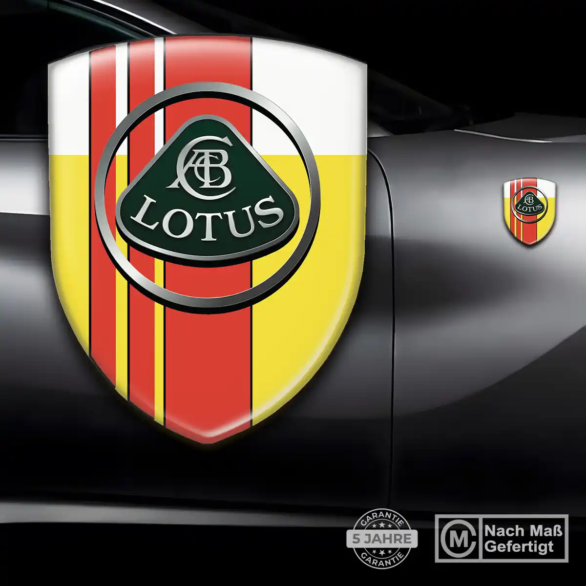Lotus Silikon Aufkleber Embleme Auto Premiumqualität
