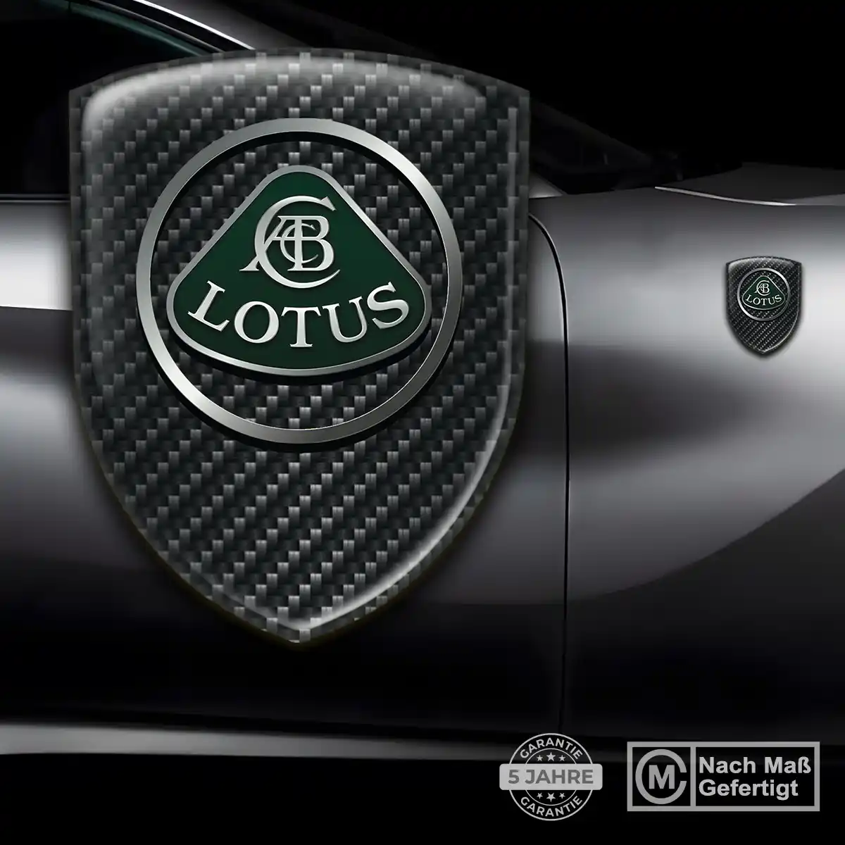 Lotus Silikon Aufkleber Embleme Auto Stilvolles Design