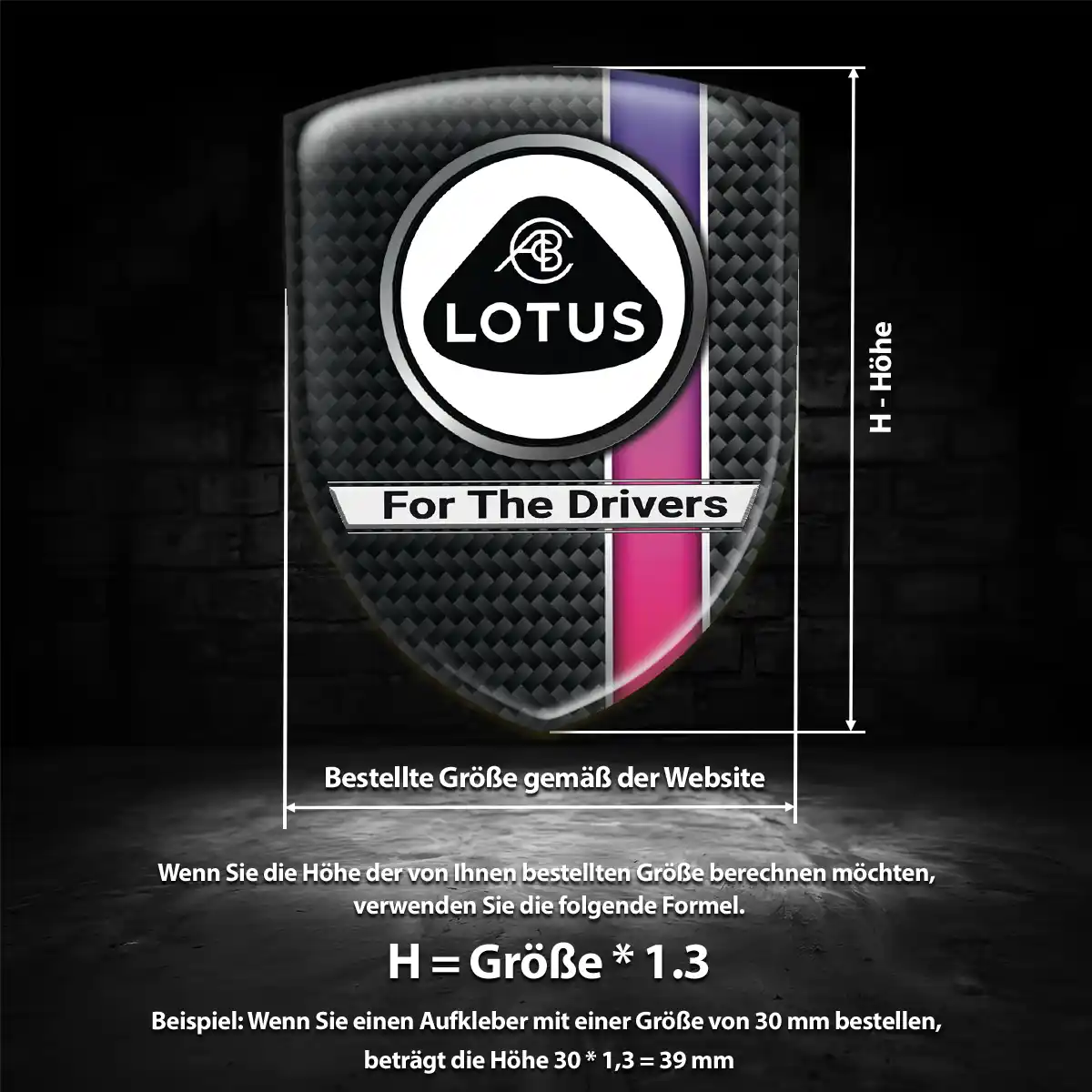 Lotus Silikon Aufkleber Embleme Elegantes Design