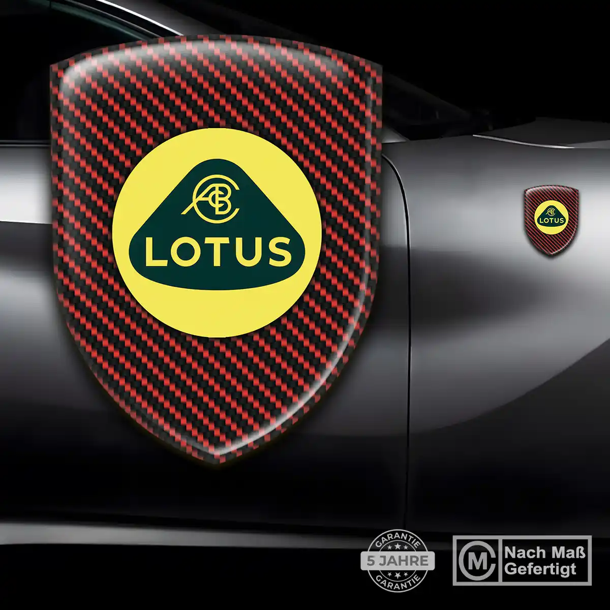 Lotus Silikon Aufkleber Embleme Modernes Design