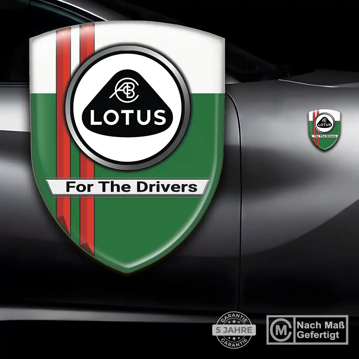 Lotus Silikon Aufkleber Embleme Premiumqualität