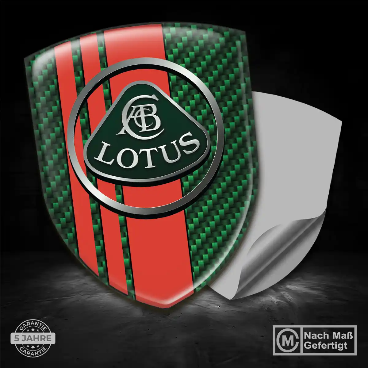 Lotus Silikon Aufkleber Embleme Tuningfahrzeug