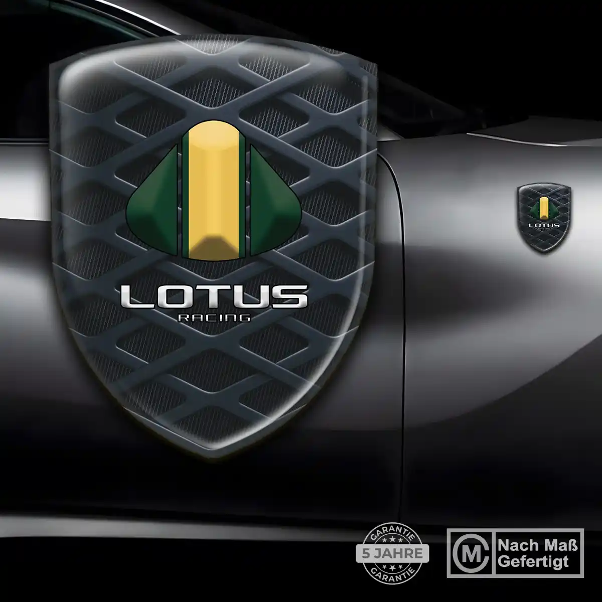 Lotus Silikon Aufkleber Hochwertiges Harz
