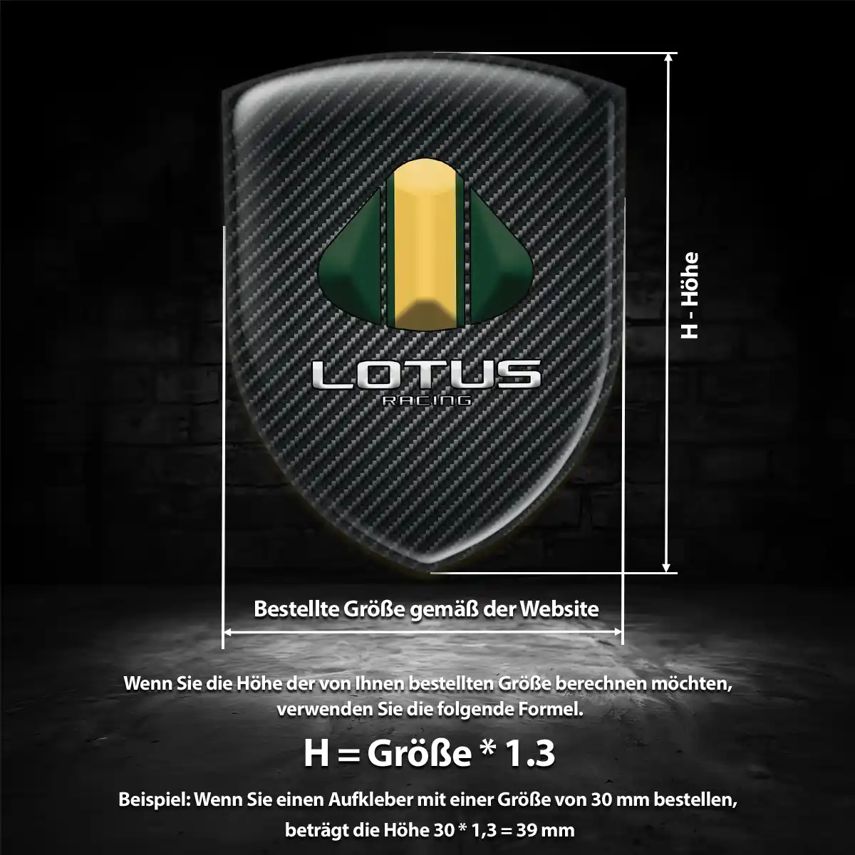 Lotus Silikon Aufkleber Interieurdesign