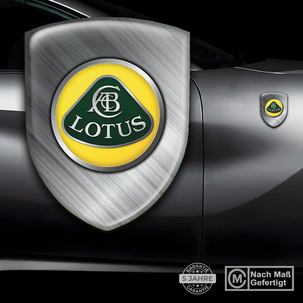 Lotus Silikon Aufkleber Markenedition