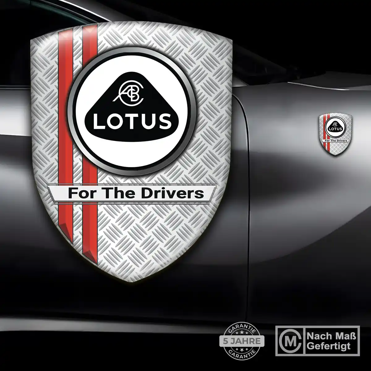 Lotus Silikon Aufkleber Modernes Design