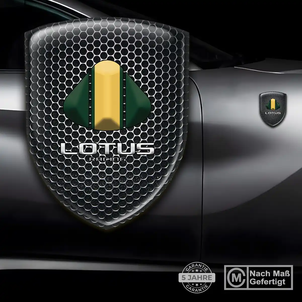 Lotus Silikon Aufkleber Premiumqualität