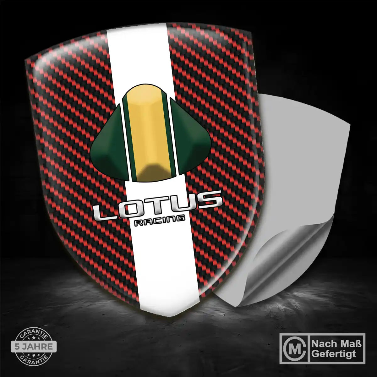 Lotus Silikon Aufkleber Stilvolles Design
