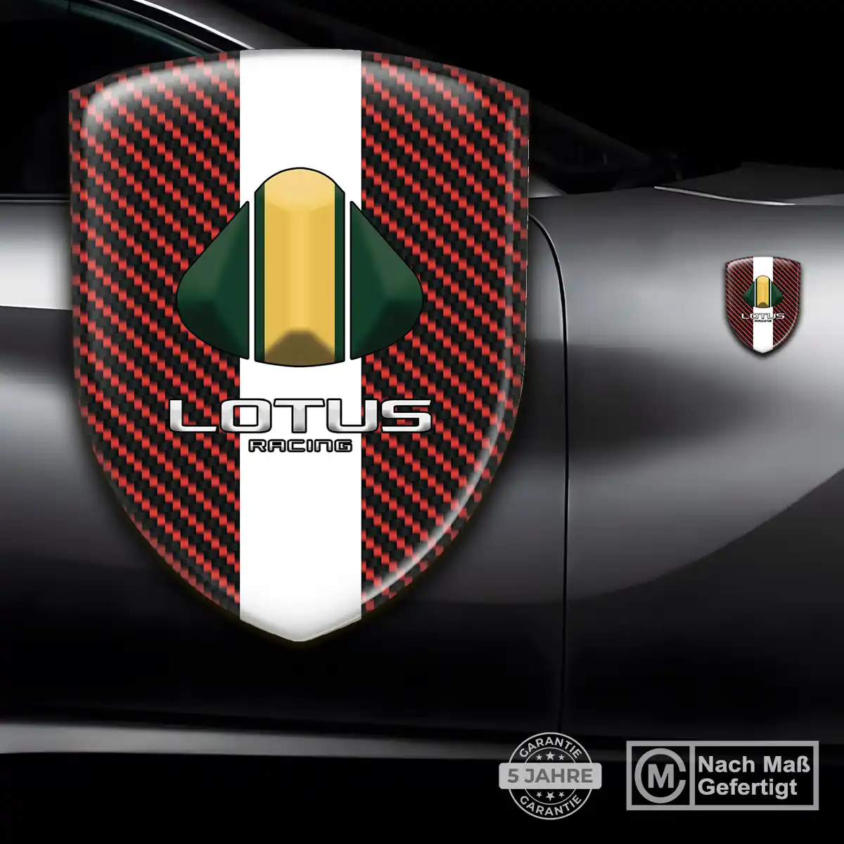 Lotus Silikon Aufkleber Stilvolles Design