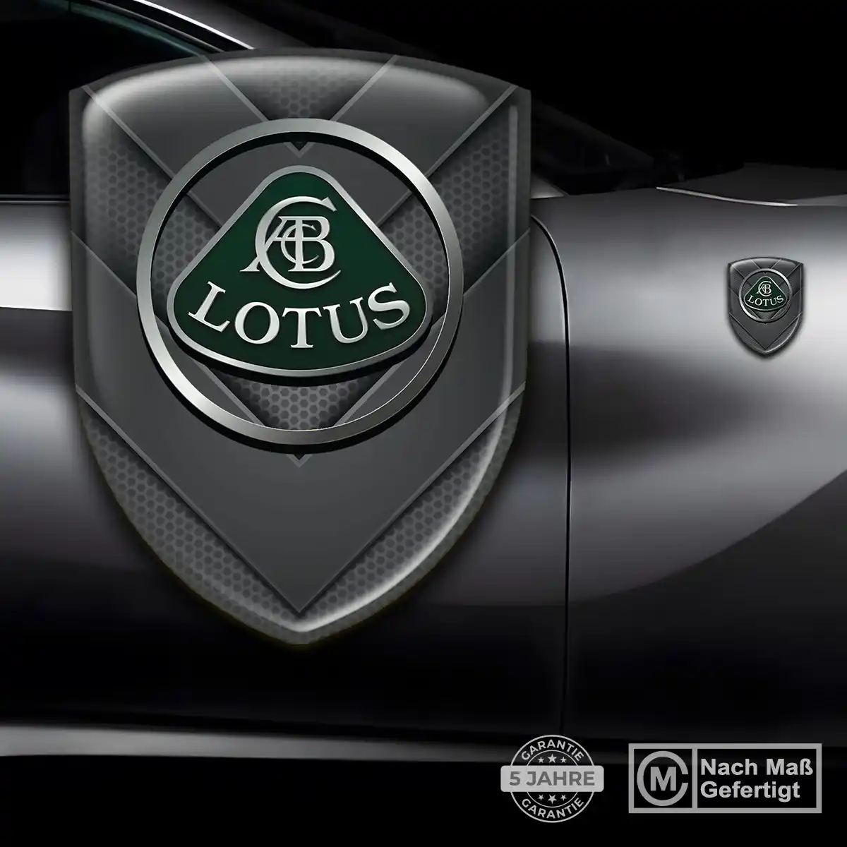 Lotus Silikon Aufkleber Tuningfahrzeug