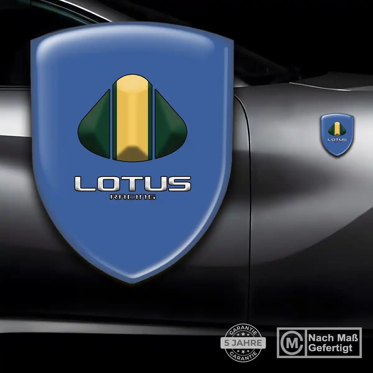 Lotus Silikon Aufkleber Wappen Auto Hochwertiges Harz