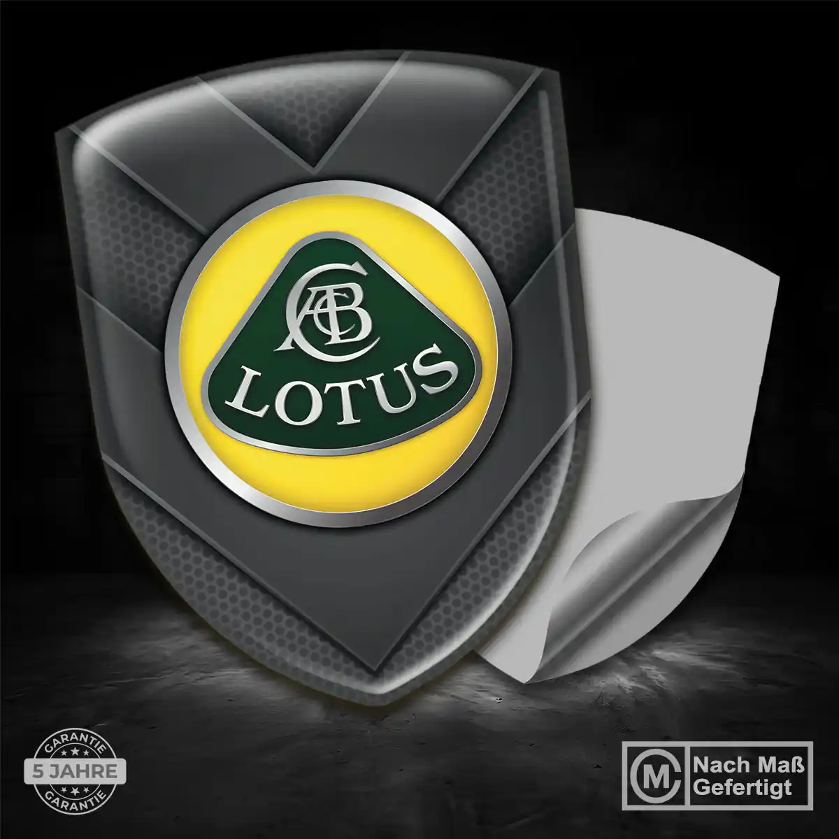 Lotus Silikon Aufkleber Wappen Auto Interieurdesign