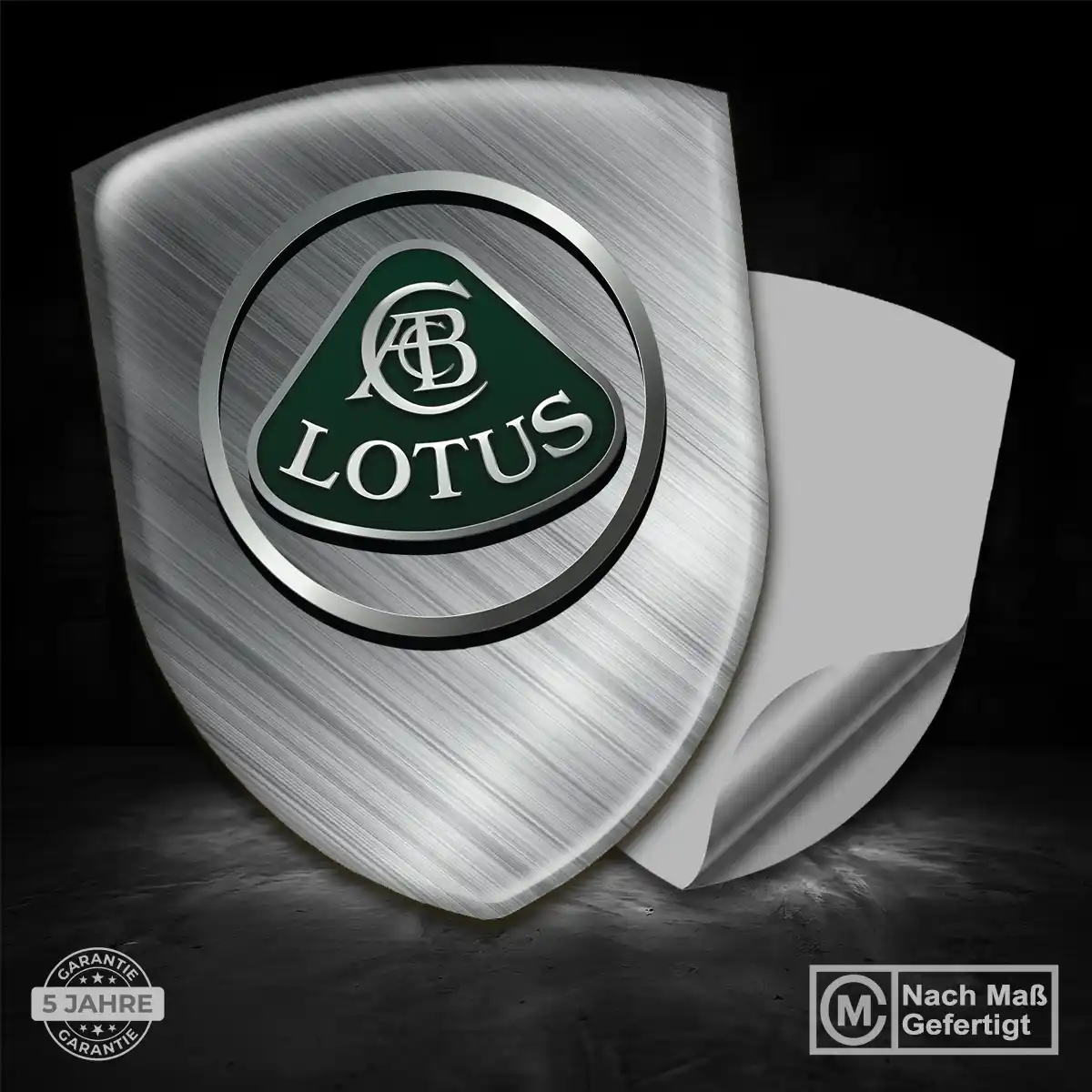 Lotus Silikon Aufkleber Wappen Auto Luxus-Edition