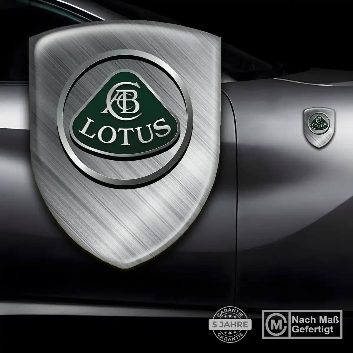 Lotus Silikon Aufkleber Wappen Auto Luxus-Edition