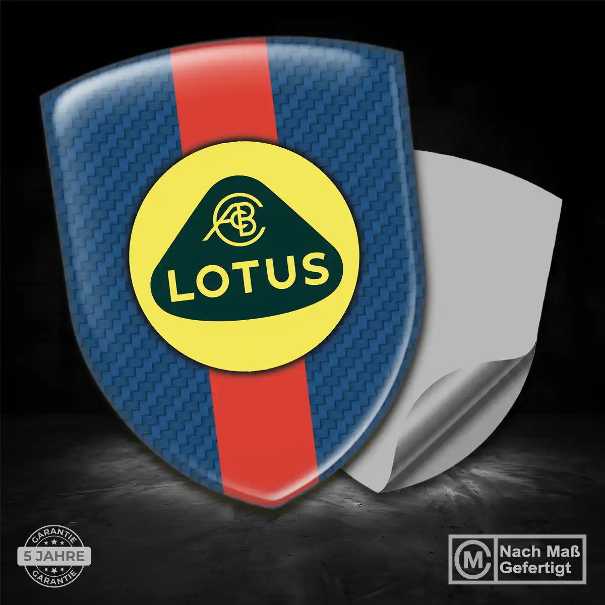 Lotus Silikon Aufkleber Wappen Auto Modernes Design