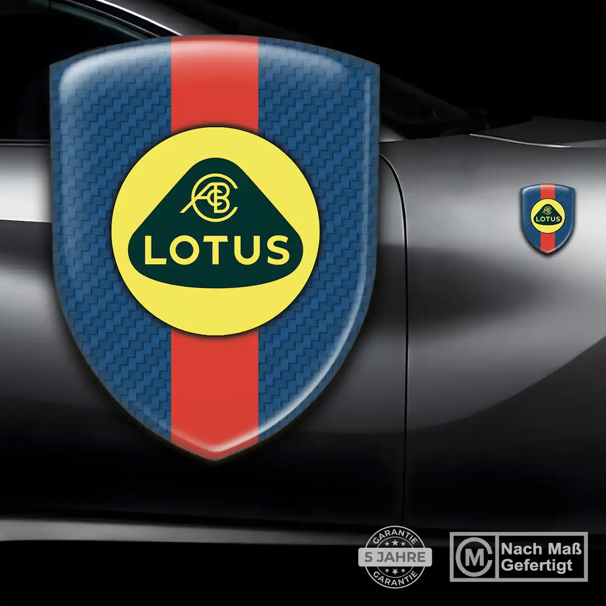 Lotus Silikon Aufkleber Wappen Auto Modernes Design