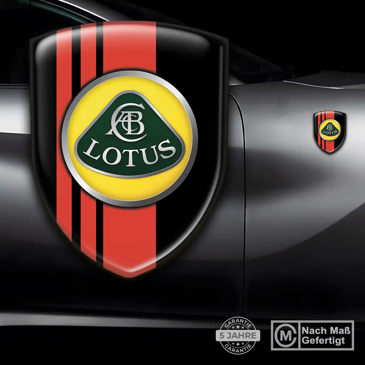 Lotus Silikon Aufkleber Wappen Exterieurdesign