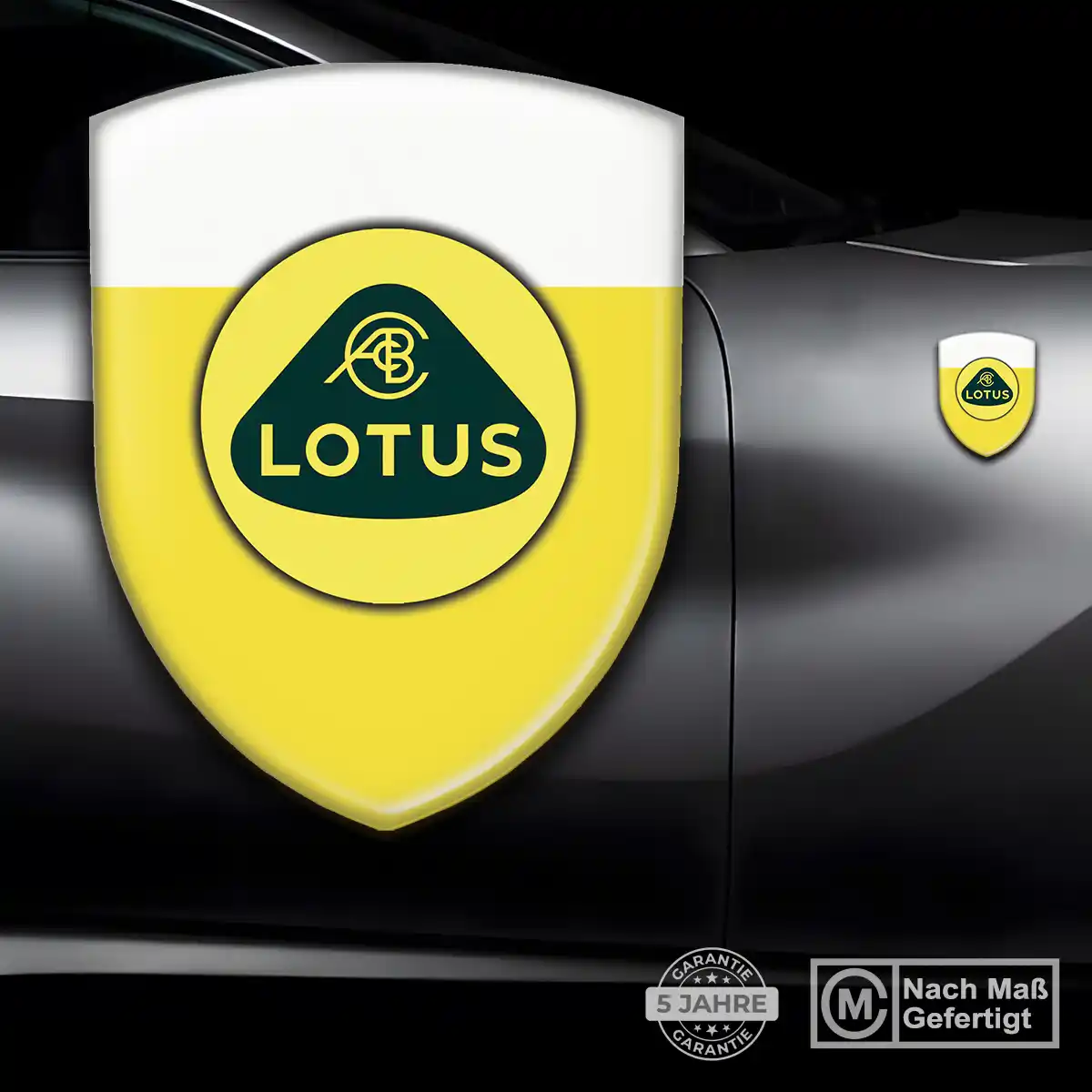 Lotus Silikon Aufkleber Wappen Hohe Qualität