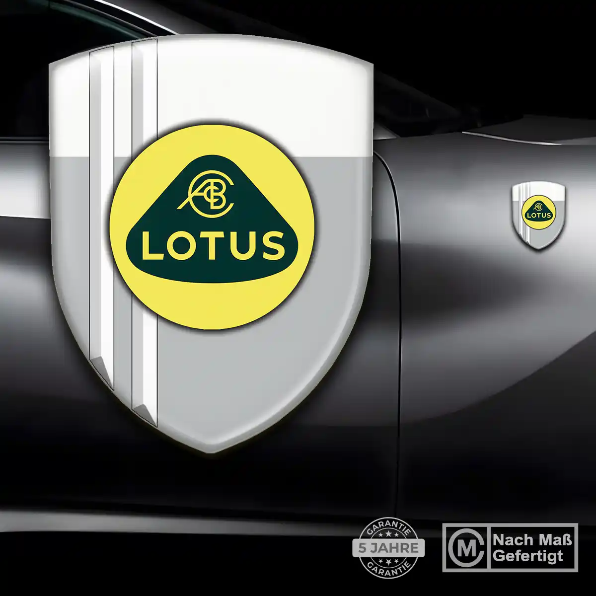 Lotus Silikon Aufkleber Wappen Limitierte Auflage