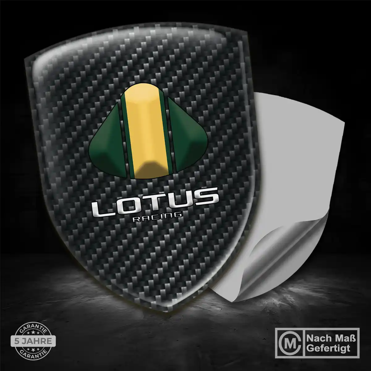 Lotus Wappen Aufkleber Anspruchsvolles Design