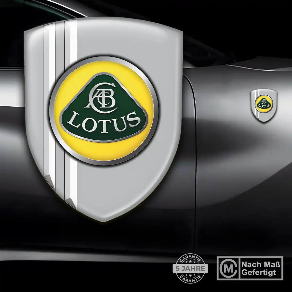 Lotus Wappen Aufkleber Auto Edles Design