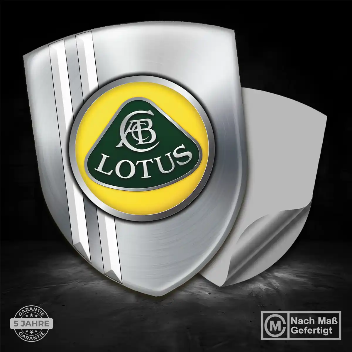 Lotus Wappen Aufkleber Auto Elegantes Design