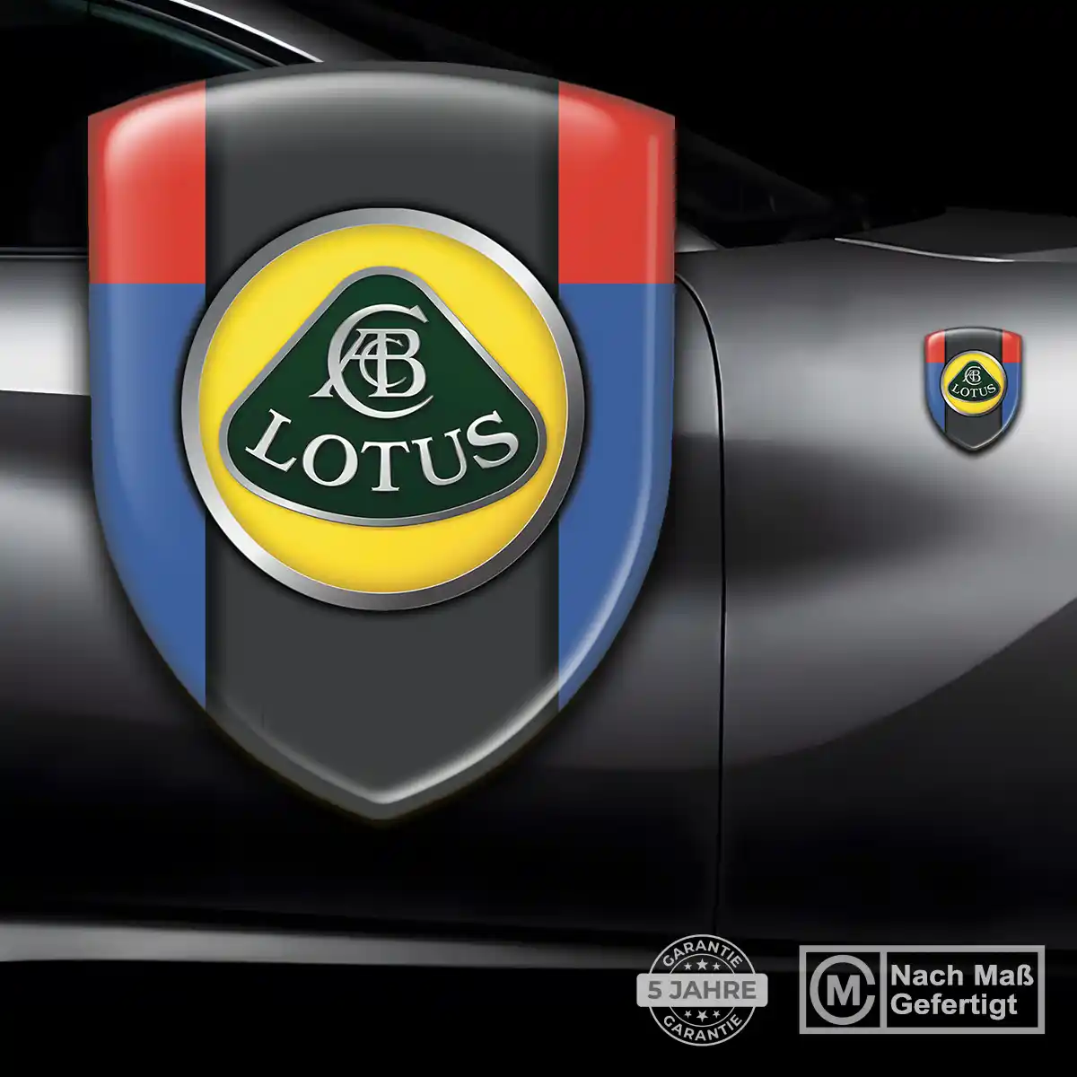 Lotus Wappen Aufkleber Auto Exterieurdesign