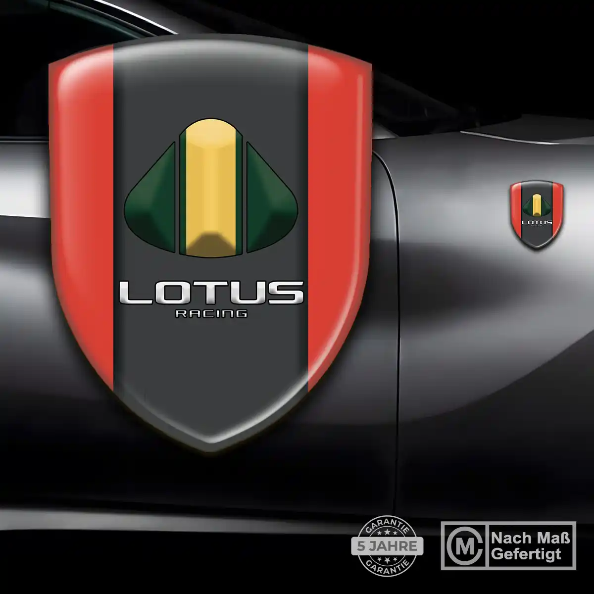 Lotus Wappen Aufkleber Auto Interieurdesign