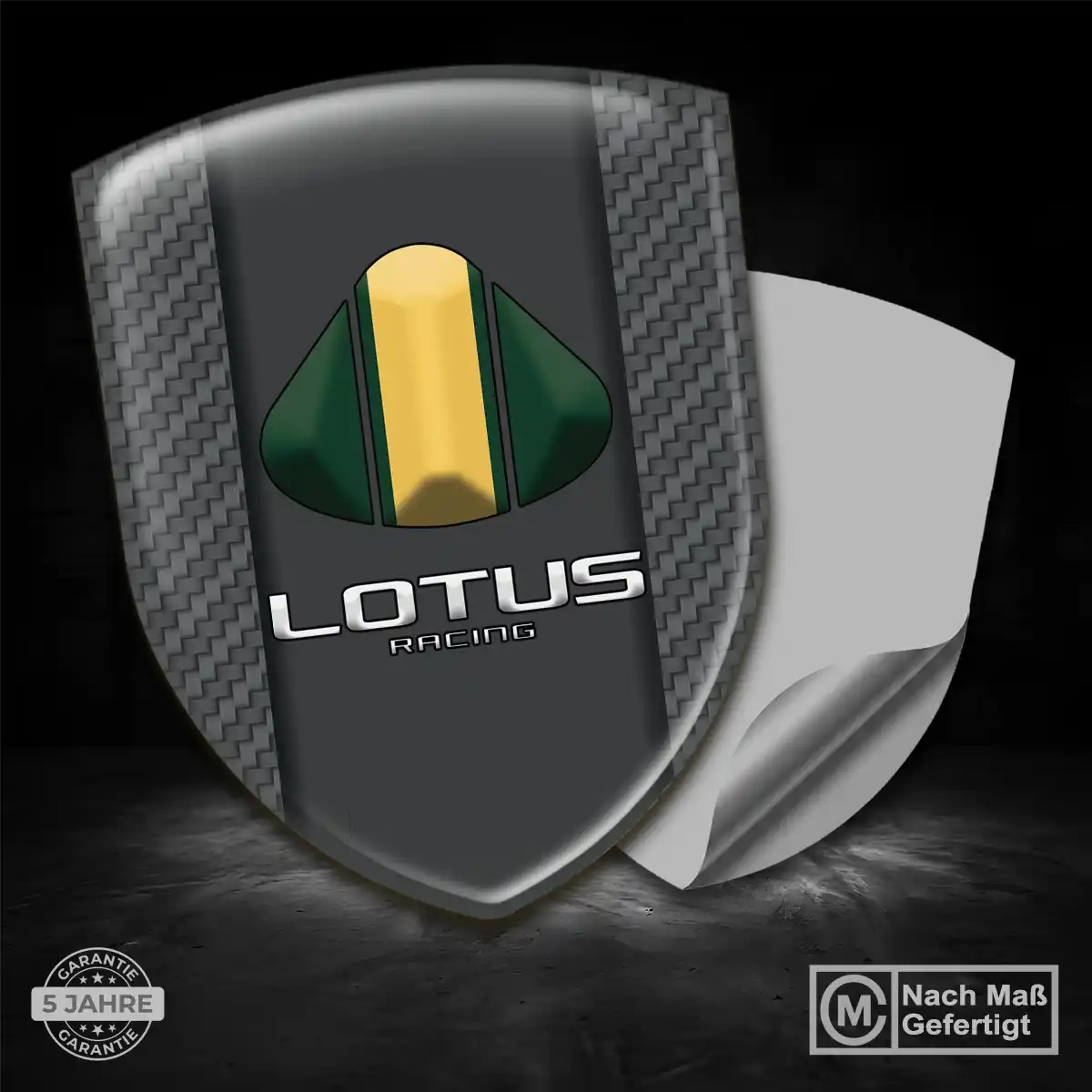 Lotus Wappen Aufkleber Auto Limitierte Auflage