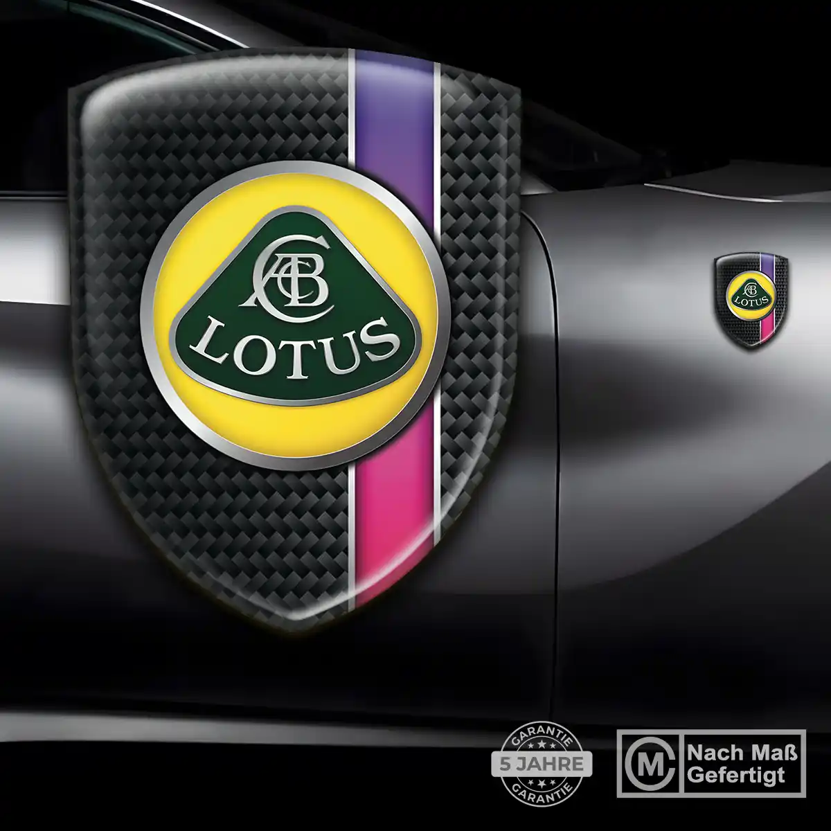 Lotus Wappen Aufkleber Auto Luxus-Edition