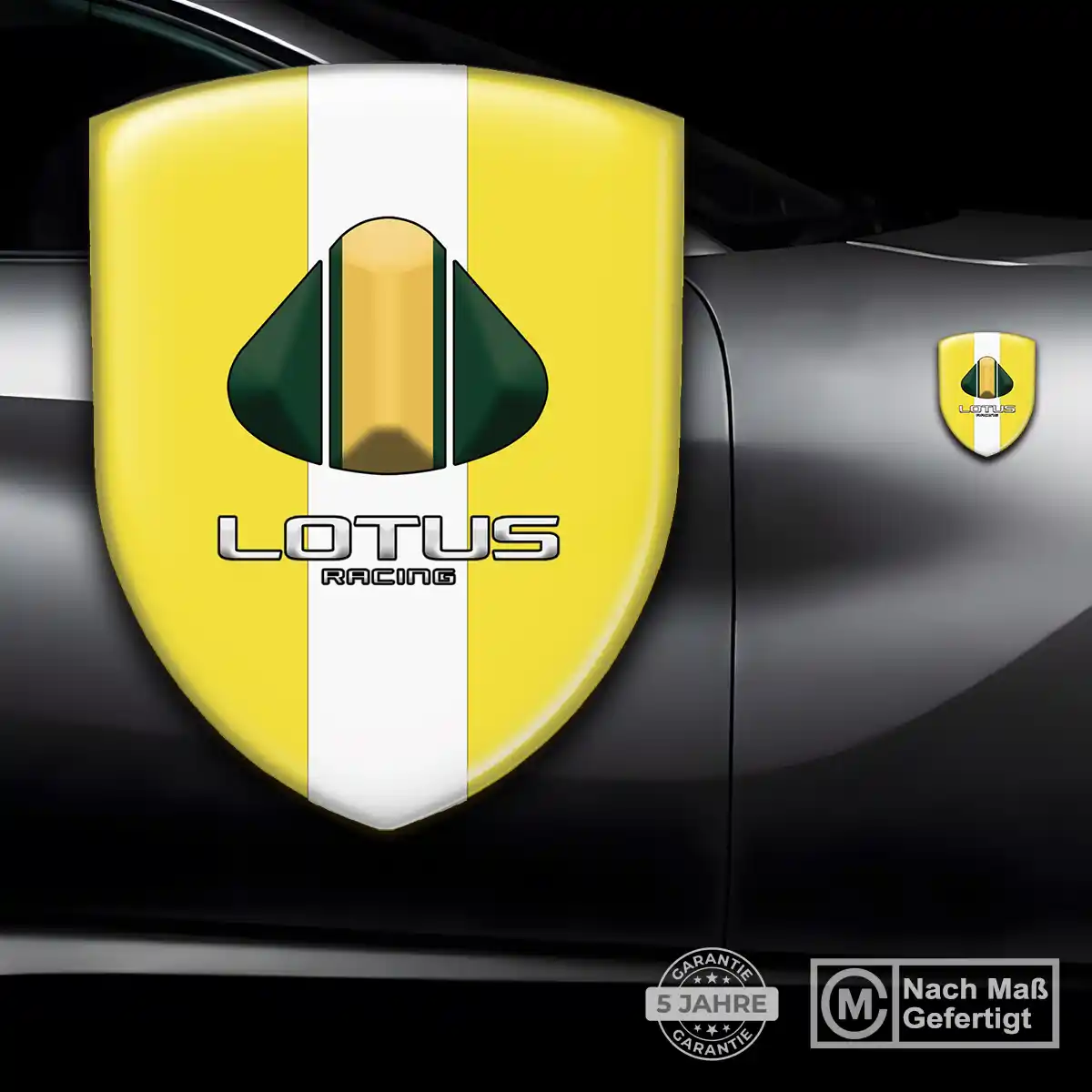 Lotus Wappen Aufkleber Auto Modernes Design