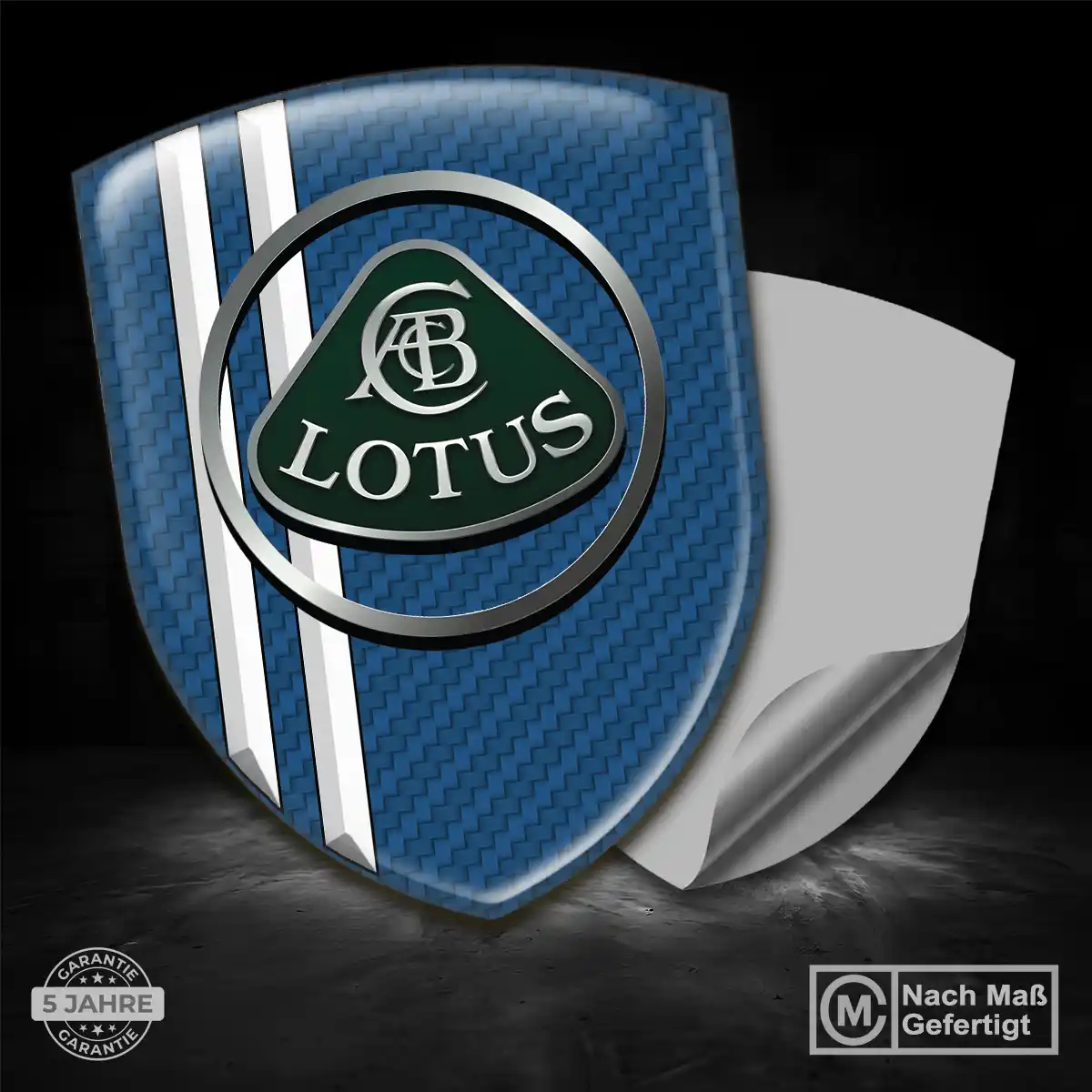 Lotus Wappen Aufkleber Auto Premium-Edition