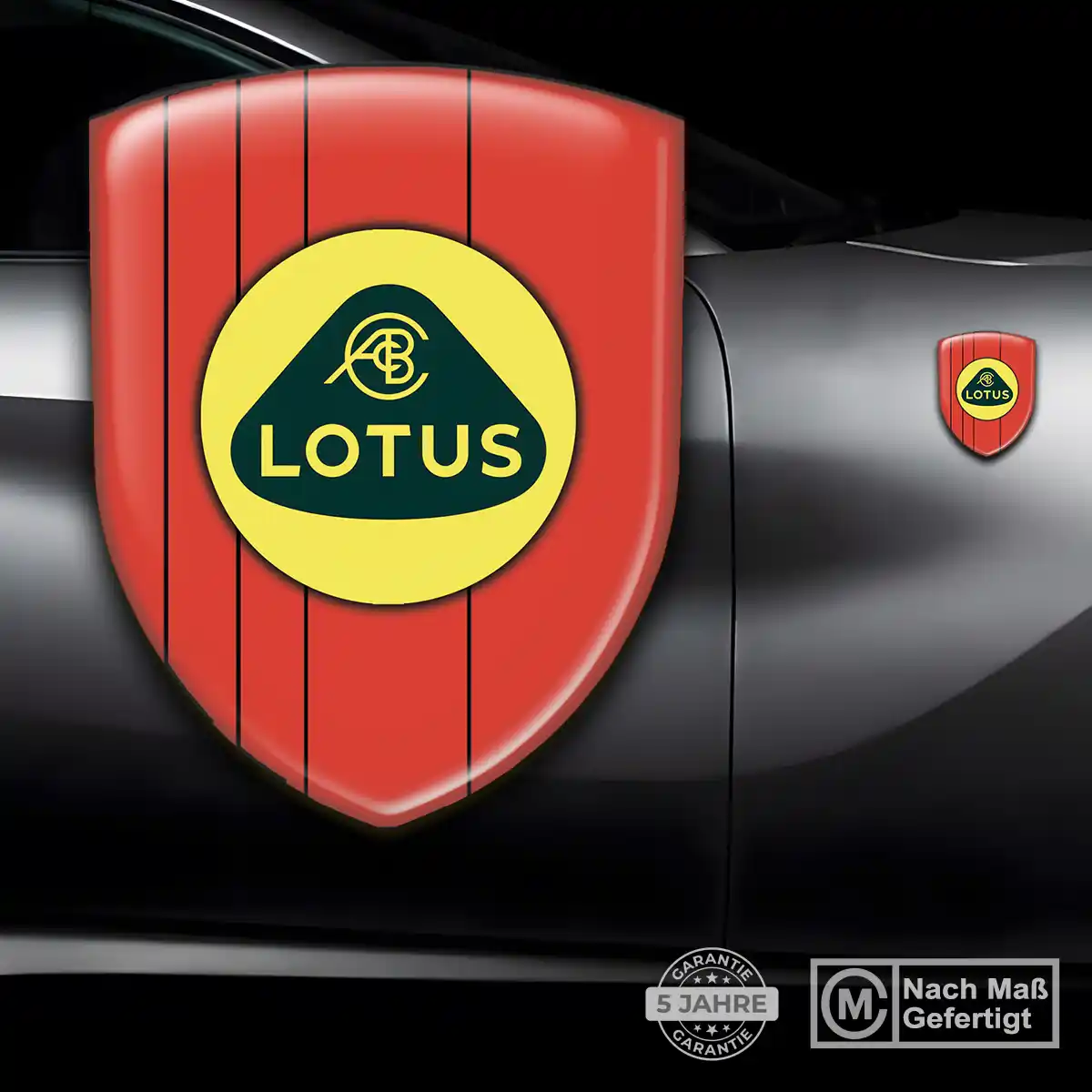 Lotus Wappen Aufkleber Auto Premiumqualität