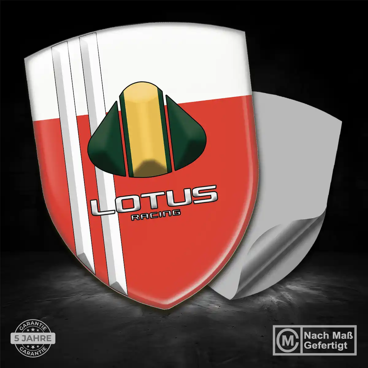 Lotus Wappen Aufkleber Auto Stilvolles Design