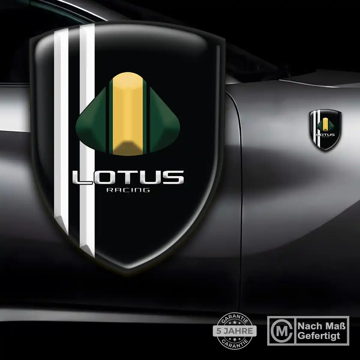 Lotus Wappen Aufkleber Emblem Auto Edles Design