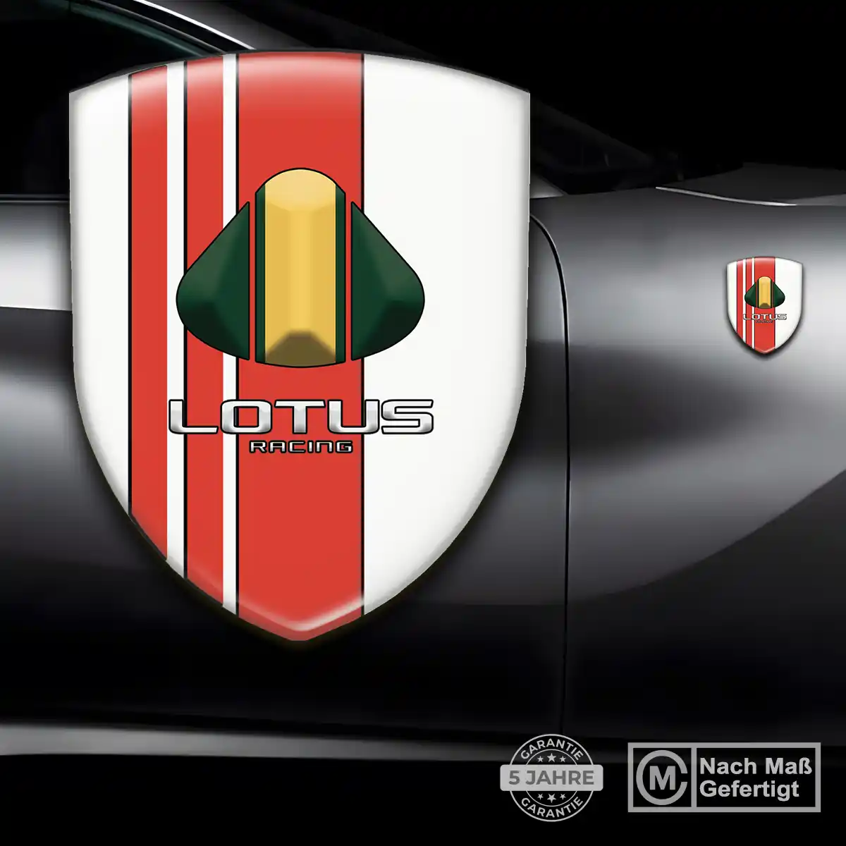 Lotus Wappen Aufkleber Emblem Auto Elegantes Design