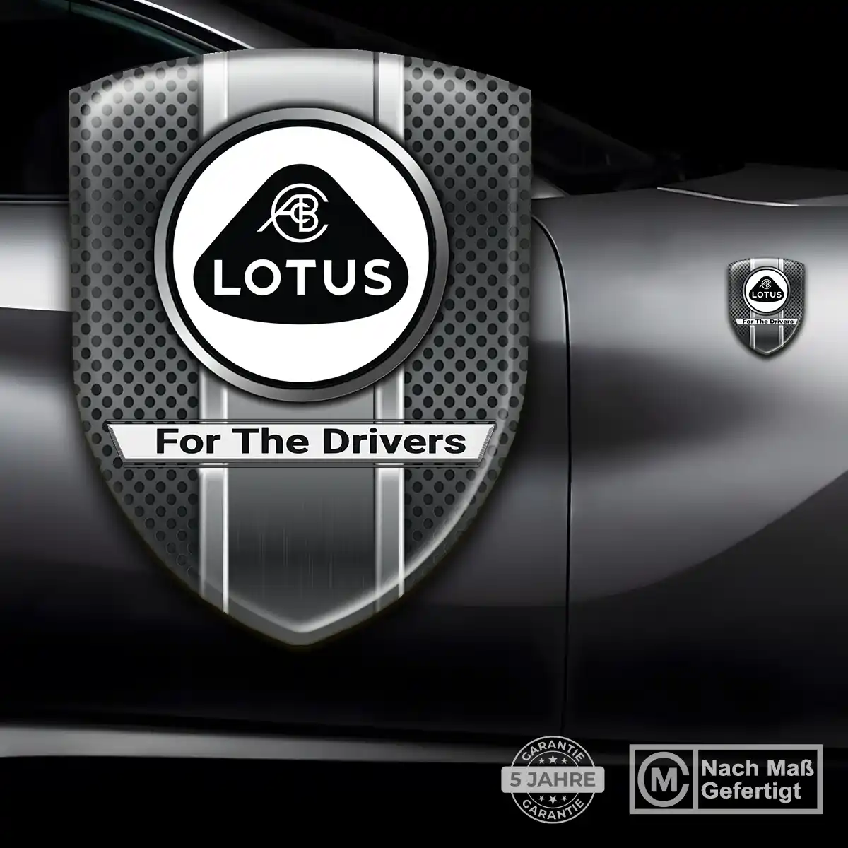 Lotus Wappen Aufkleber Emblem Auto Hochwertiges Harz