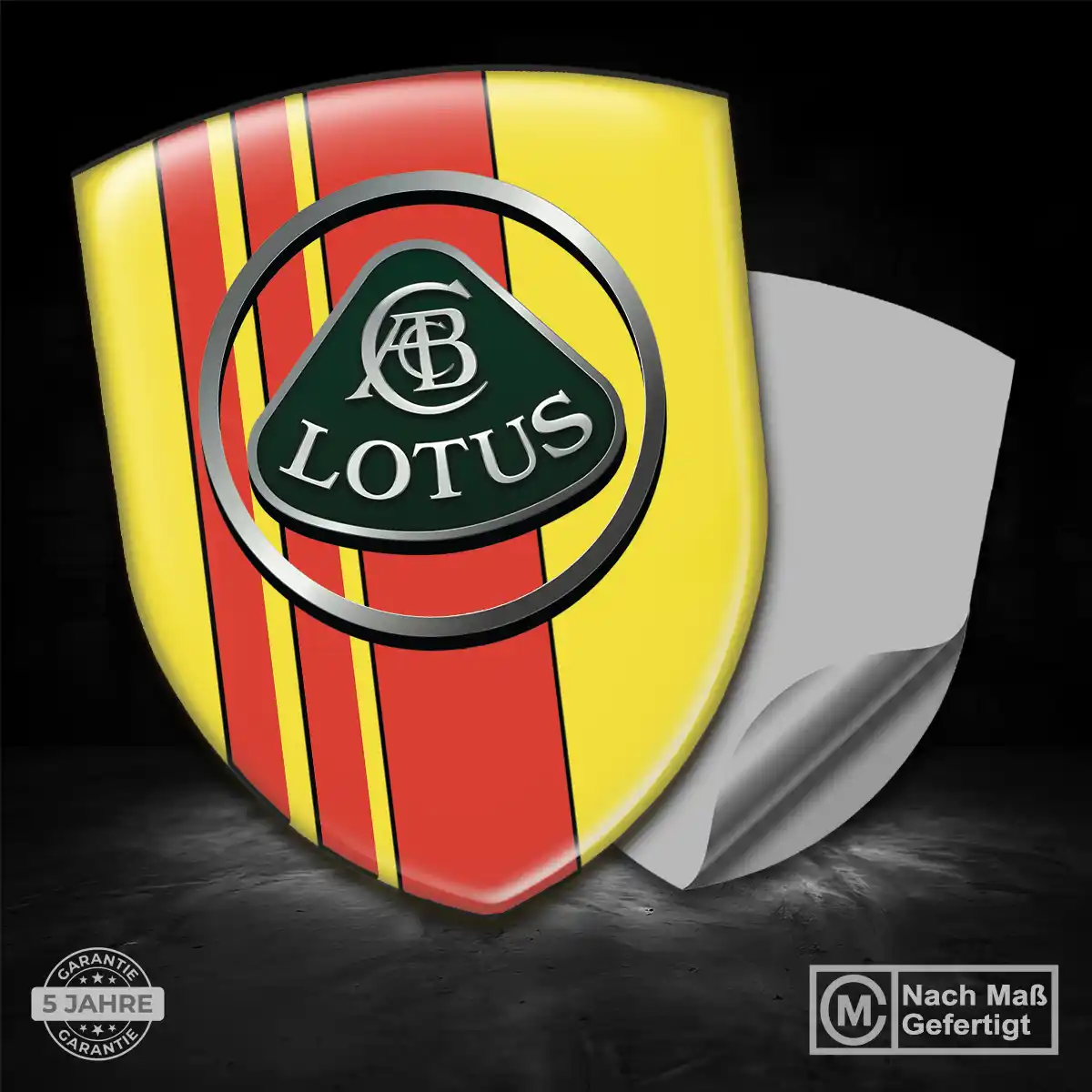 Lotus Wappen Aufkleber Emblem Auto Interieurdesign