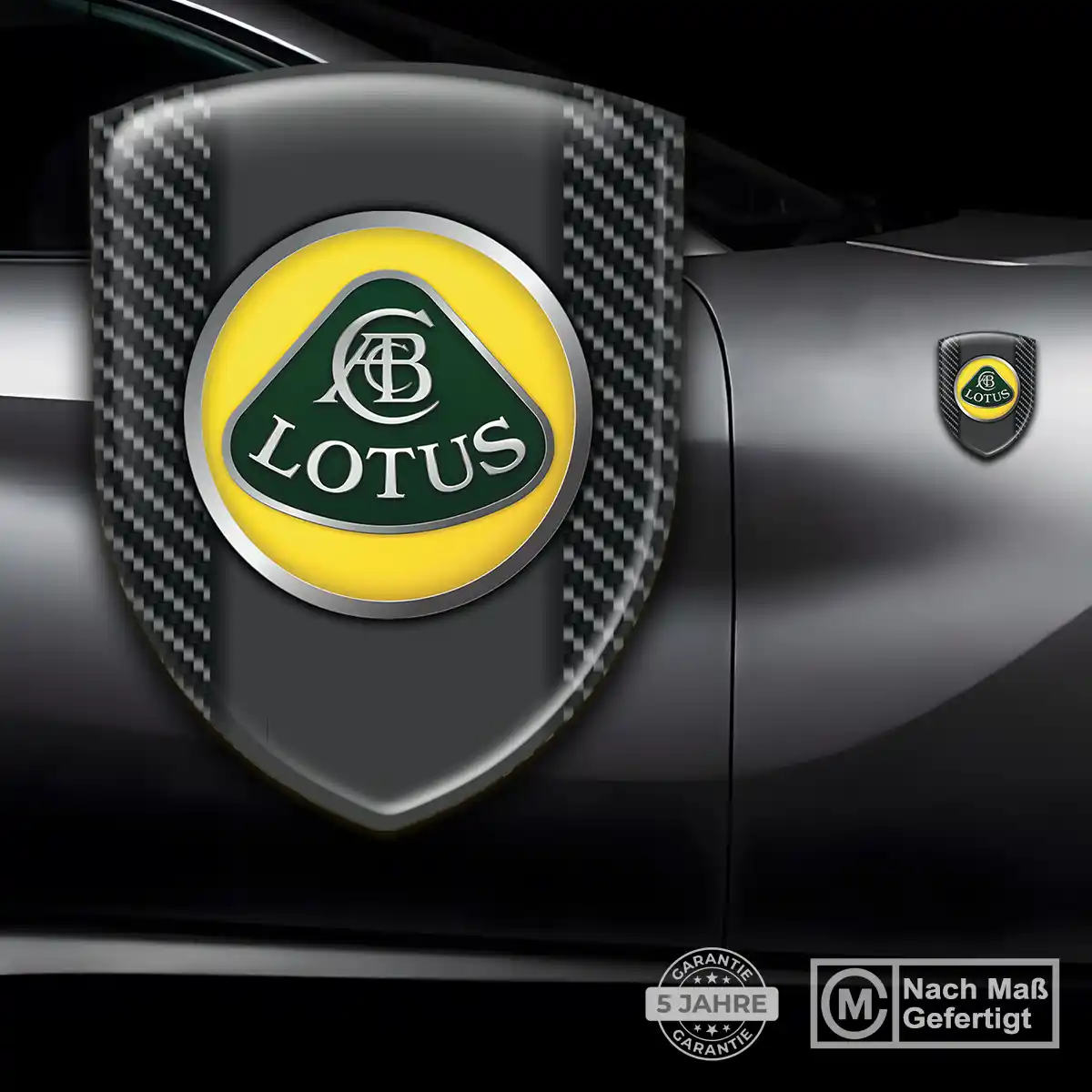 Lotus Wappen Aufkleber Emblem Auto Modernes Design
